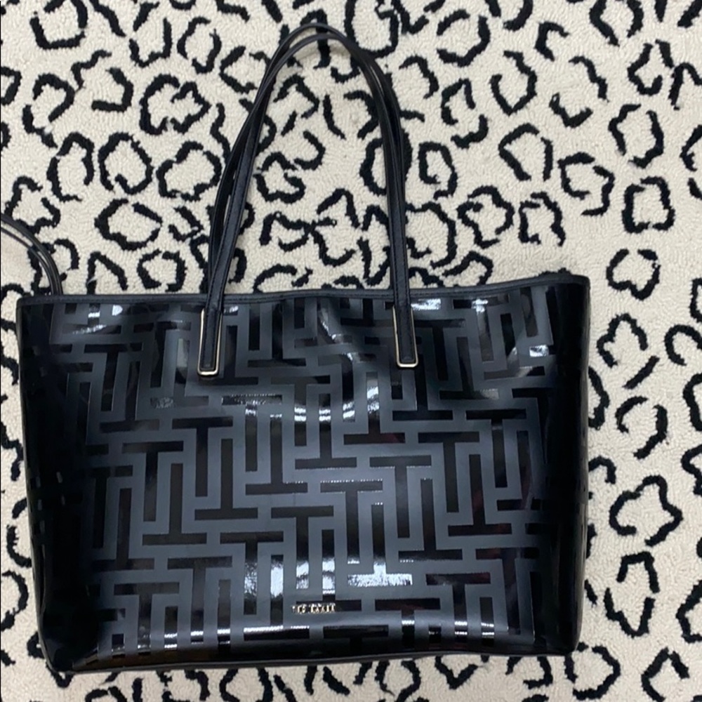 TED BAKER LONDON Coated shopper tote